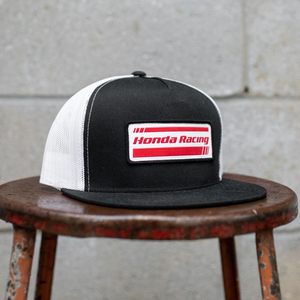 Honda Racing Snap-back Hat Fan Racing Apparel